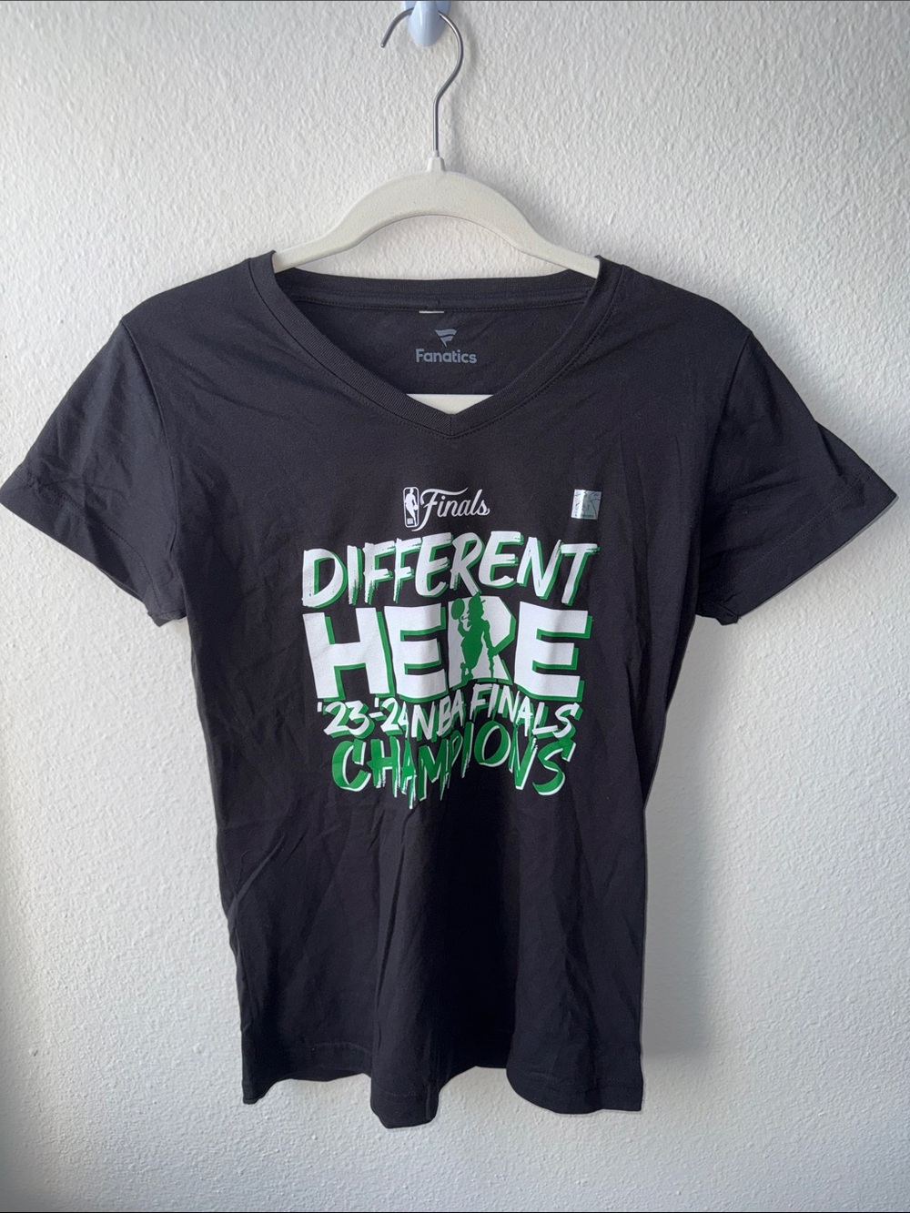 Fanatics Boston Celtics Finals Champions Graphic Tee Black Medium